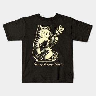 Dreamy Shoegaze Melodies Kids T-Shirt